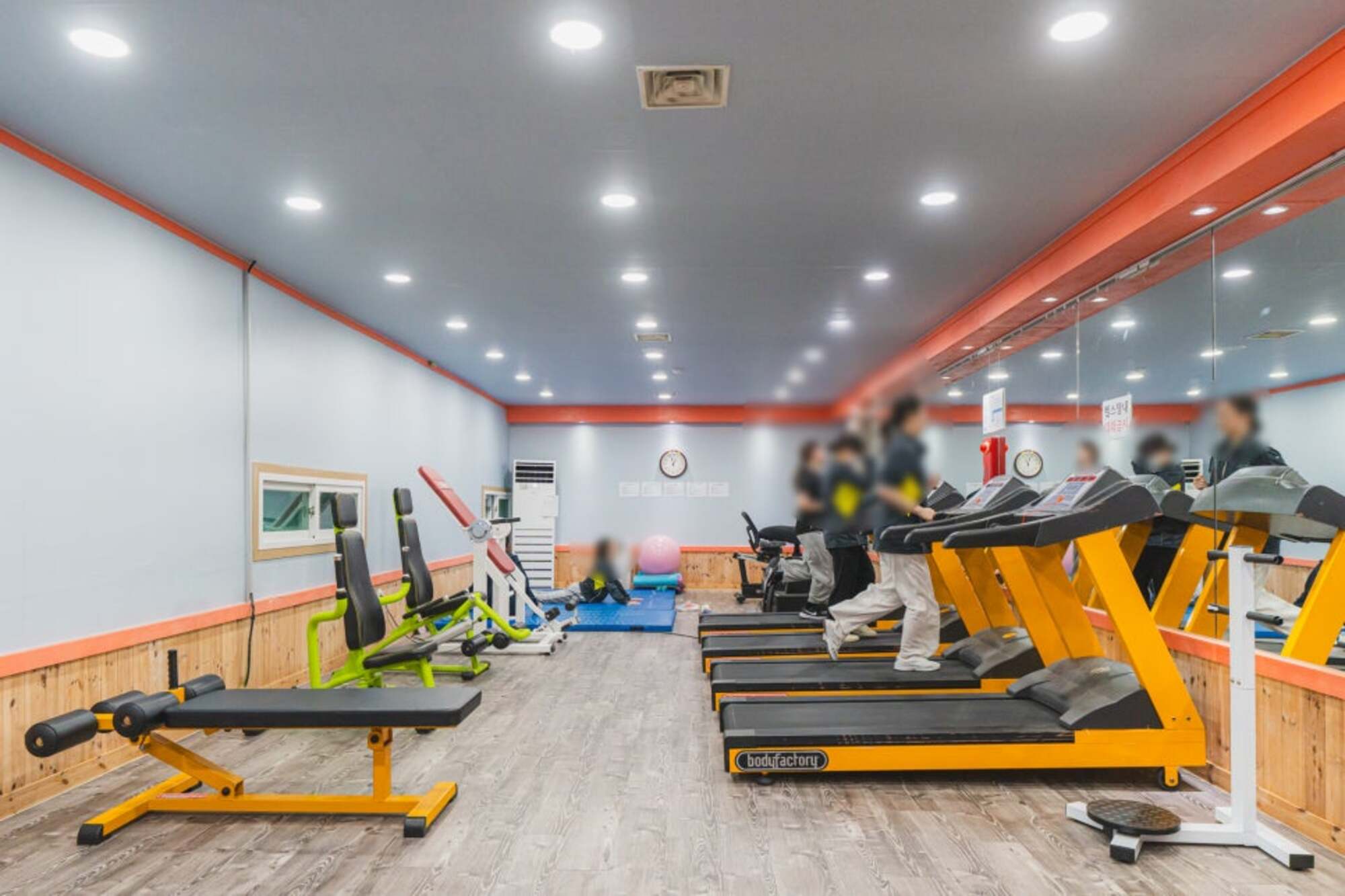 에듀셀파 여학생캠퍼스 헬스장