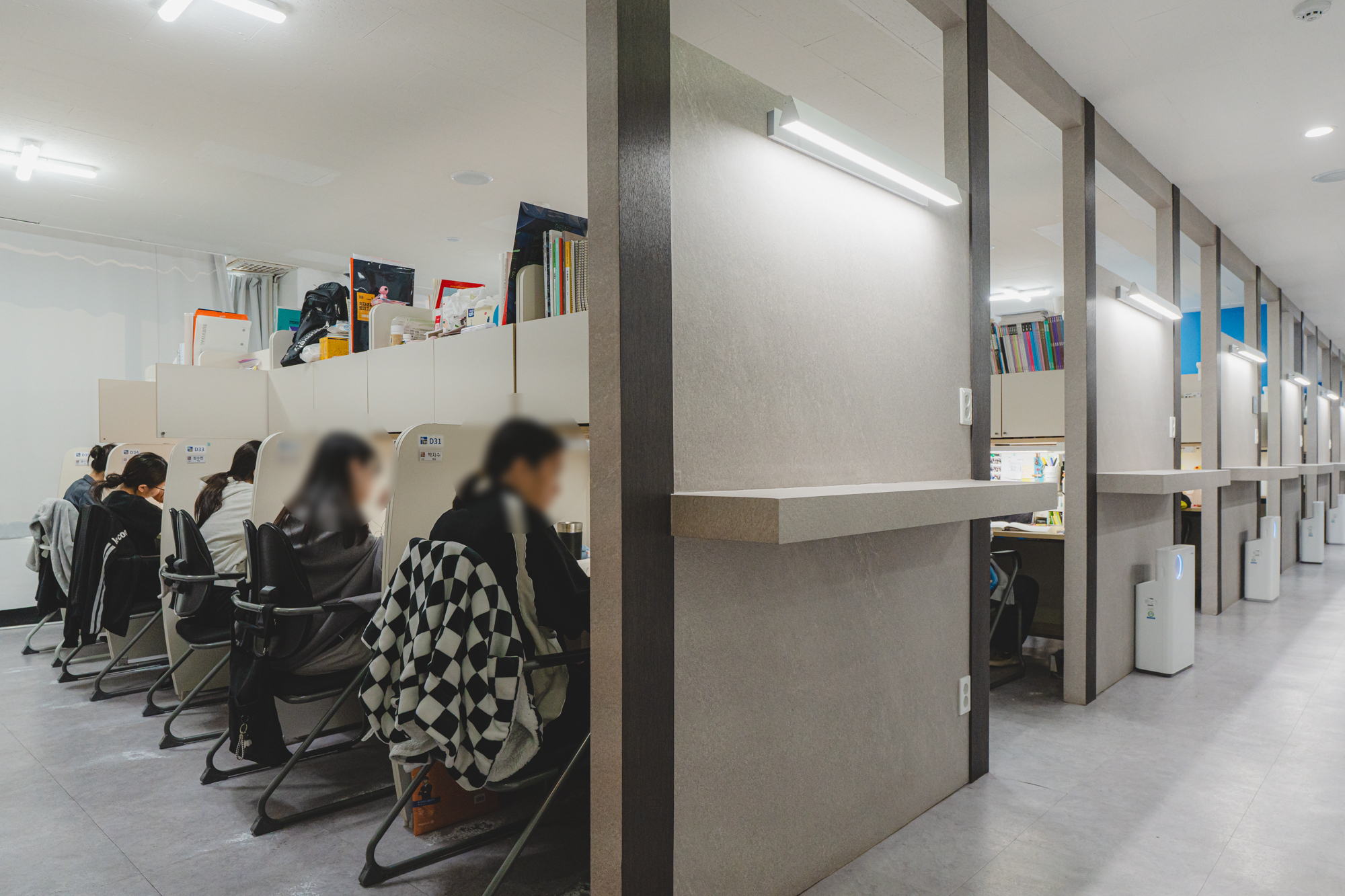 에듀셀파 여학생캠퍼스 학습실