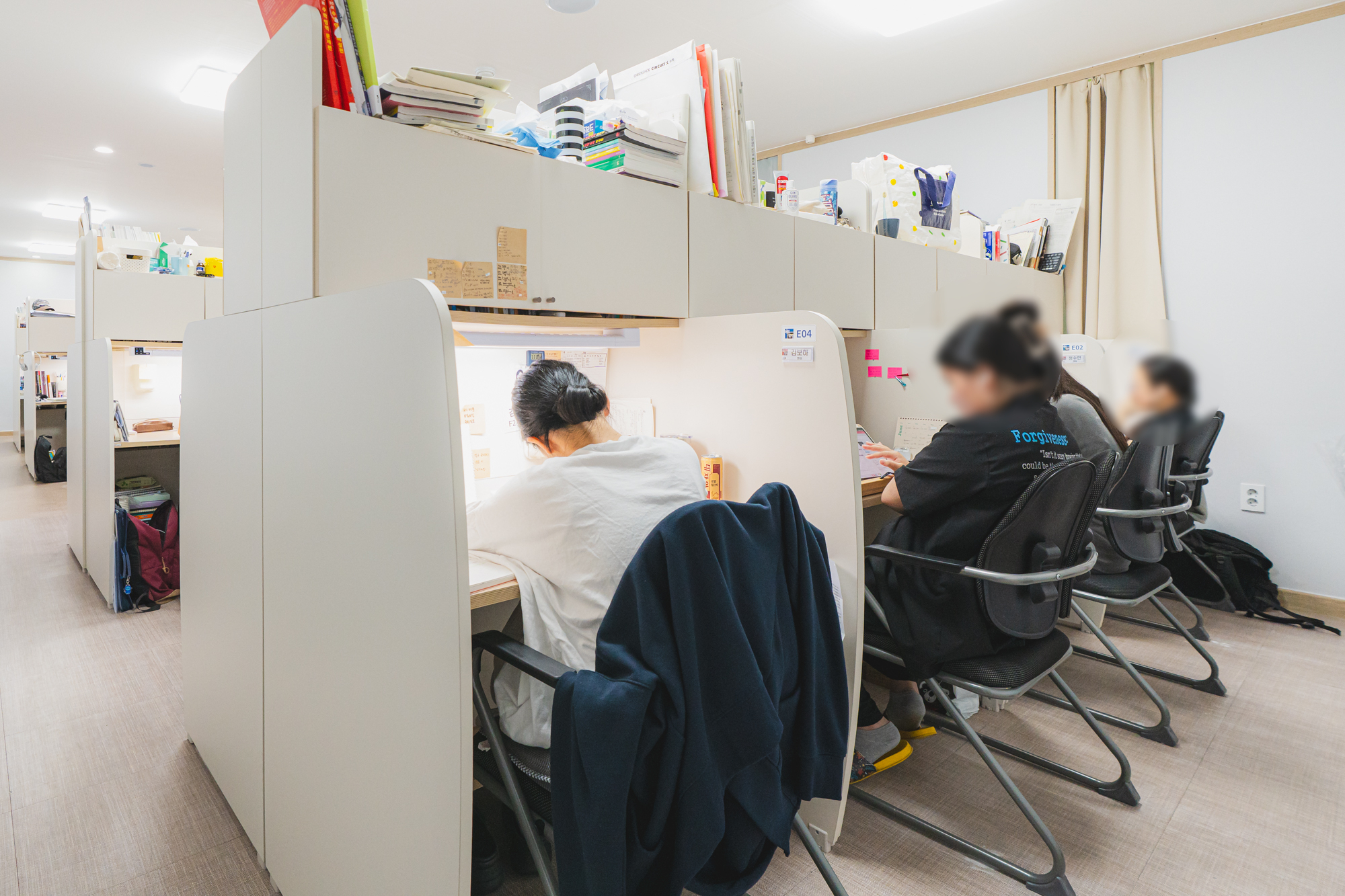 에듀셀파 여학생캠퍼스 학습실