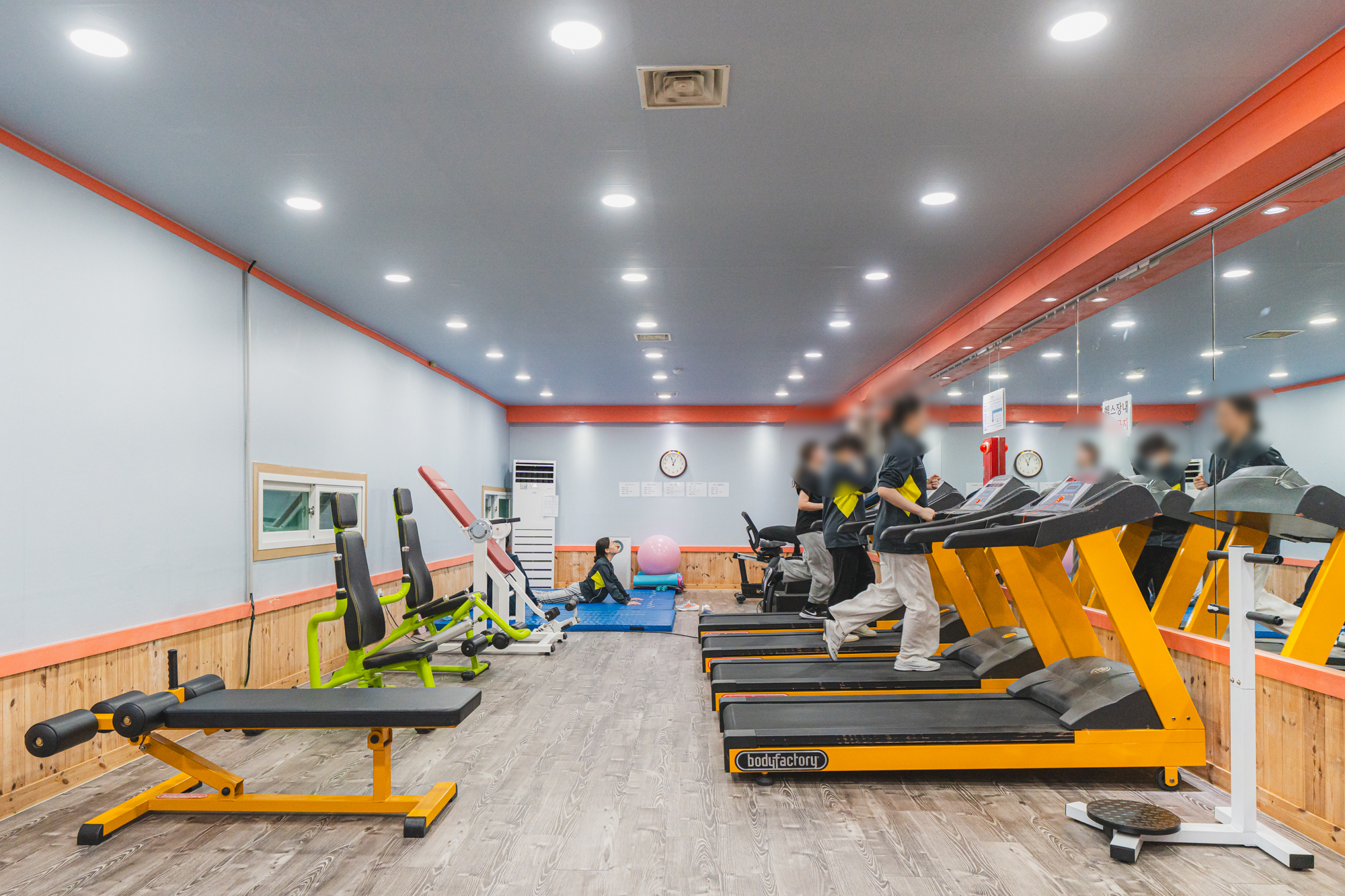 에듀셀파 여학생캠퍼스 헬스장